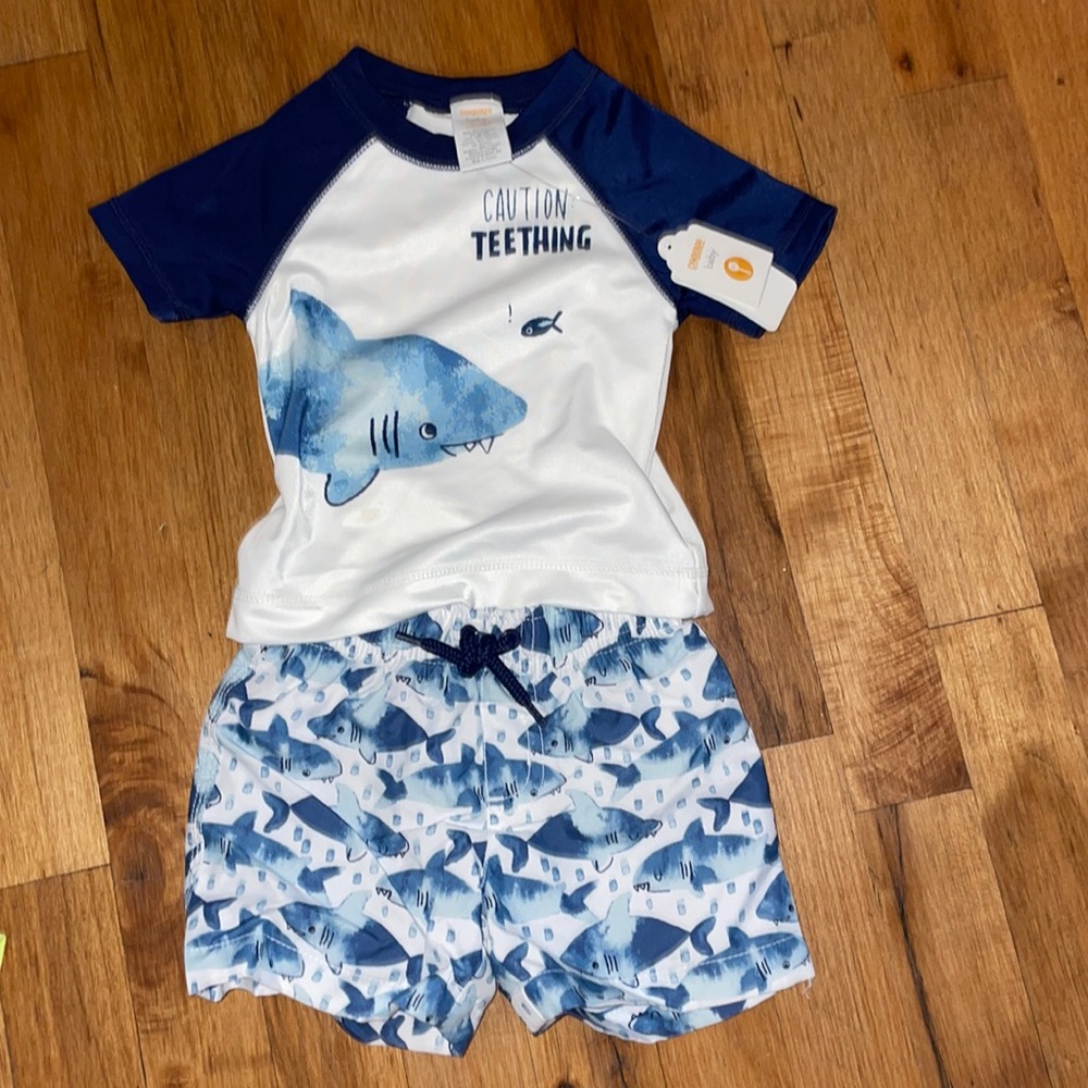 NWT Gymboree swim set 3-6 mos